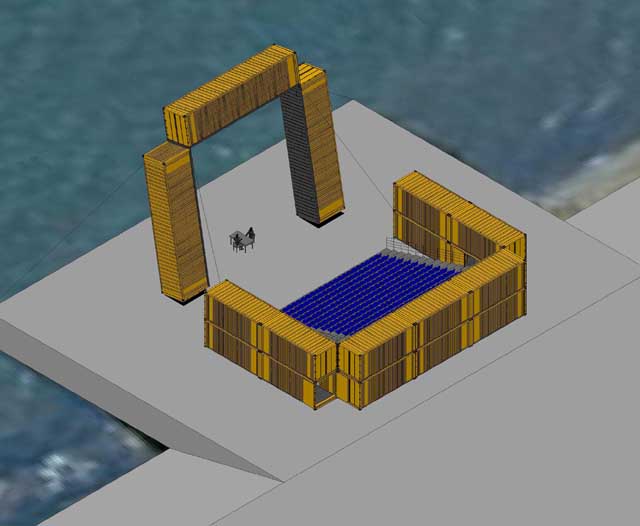 Temporary theatre Zeeland